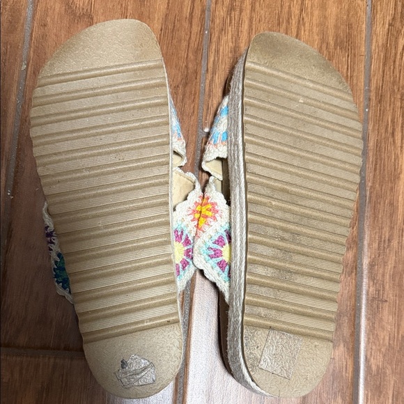 Dirty Laundry Multicolor Crochet Sandals - Picture 5 of 9